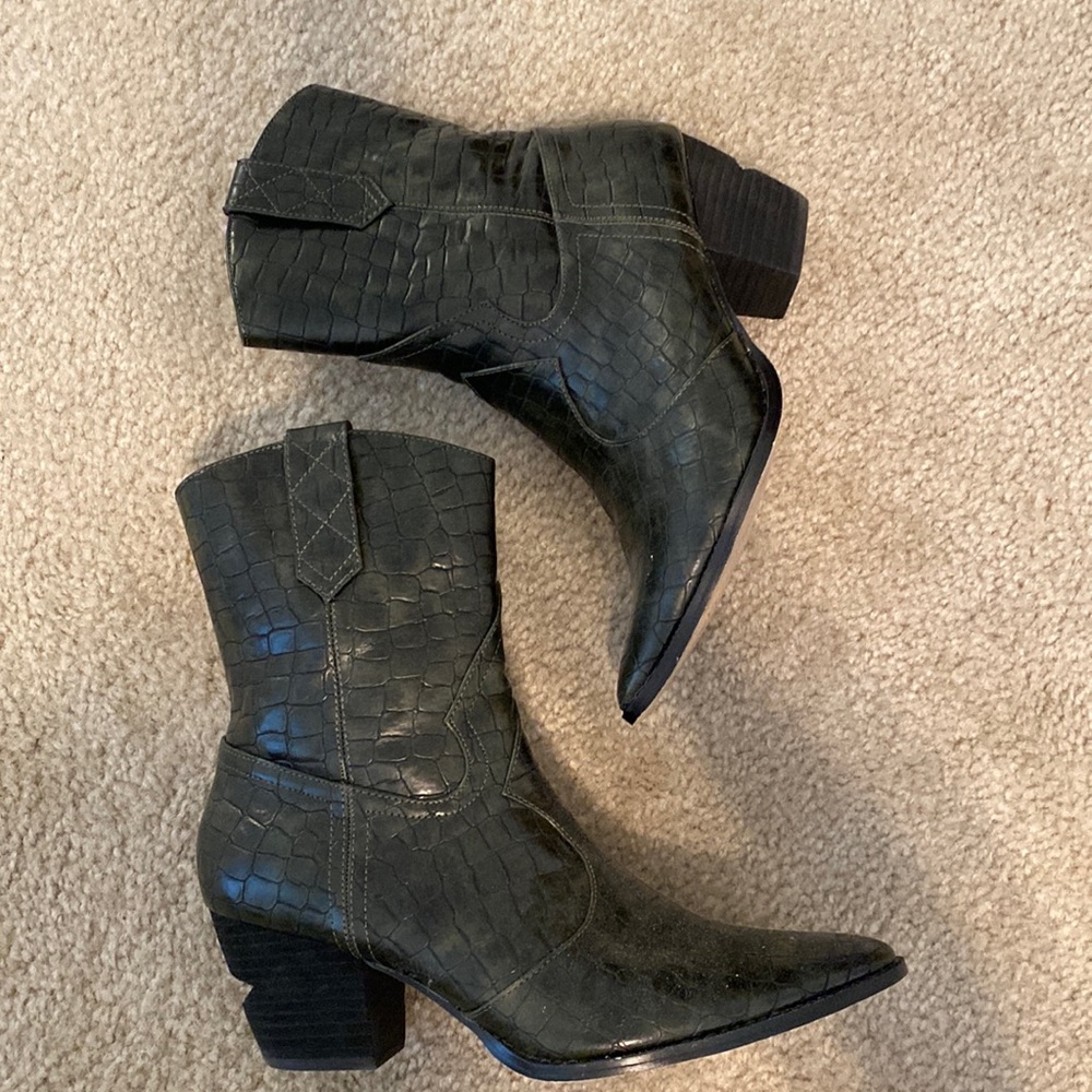 Matisse coconut snake western bootie